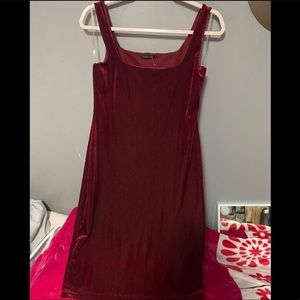 Fashion Q Burgundy Dress